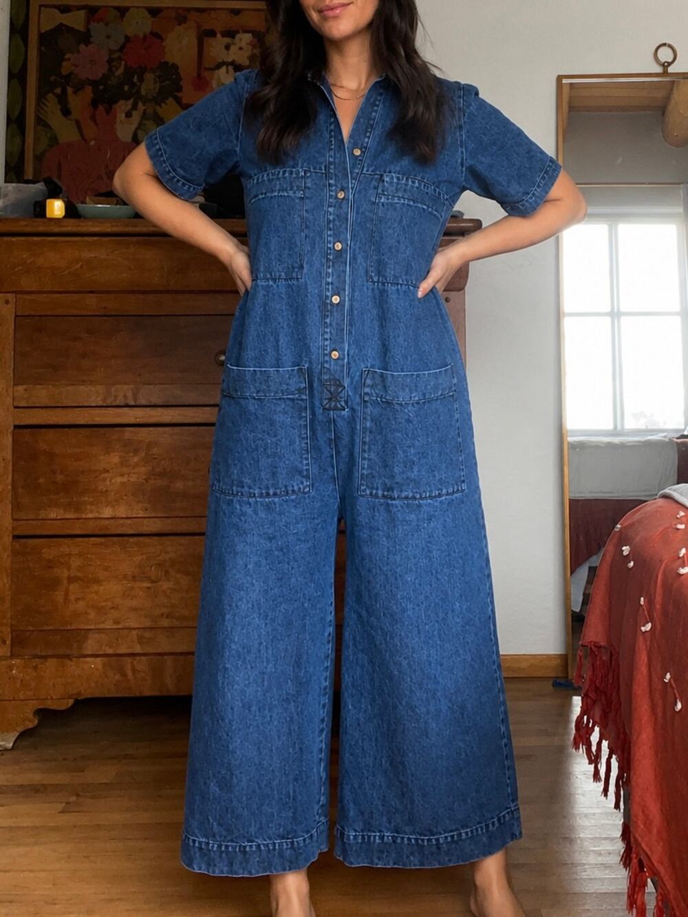 Ilana Kohn Mabel Denim Coverall